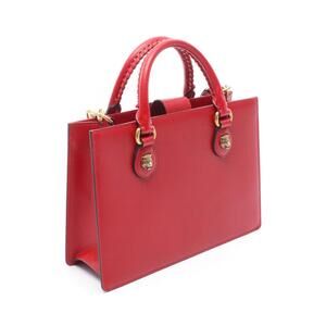 Gucci Animalier handbag leather red